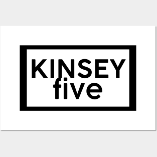 Kinsey Five Square Posters and Art